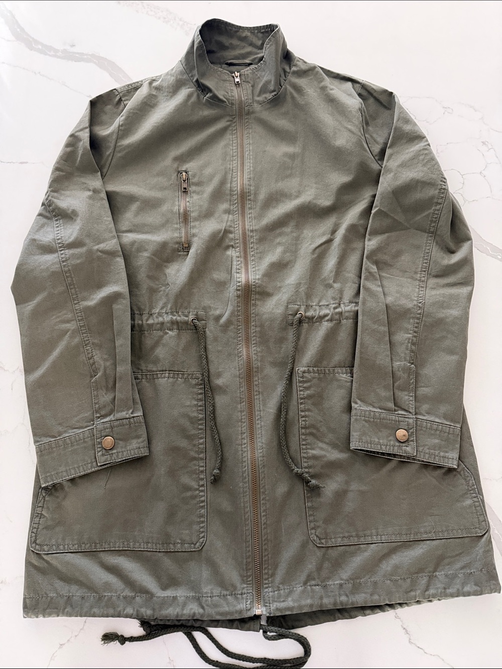 Forever 21 Olive Utility Field Jacket